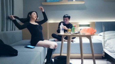 Mr. Huang: Busty babe pinned and pleased in bed. Seductive moans, great value. Amateur self-shot.