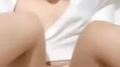 Incredibly sexy woman in stockings filmed having unprotected sex. Full face visible, slightly chubby, passionately going at it with her partner. Lots of precum, cowgirl position, cumshot on her pussy.