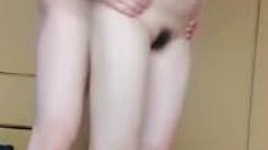 Innocent-looking, busty college student reveals a surprisingly wild side, engaging in a passionate 3P with two young men, taking turns giving oral sex and servicing their large cocks.